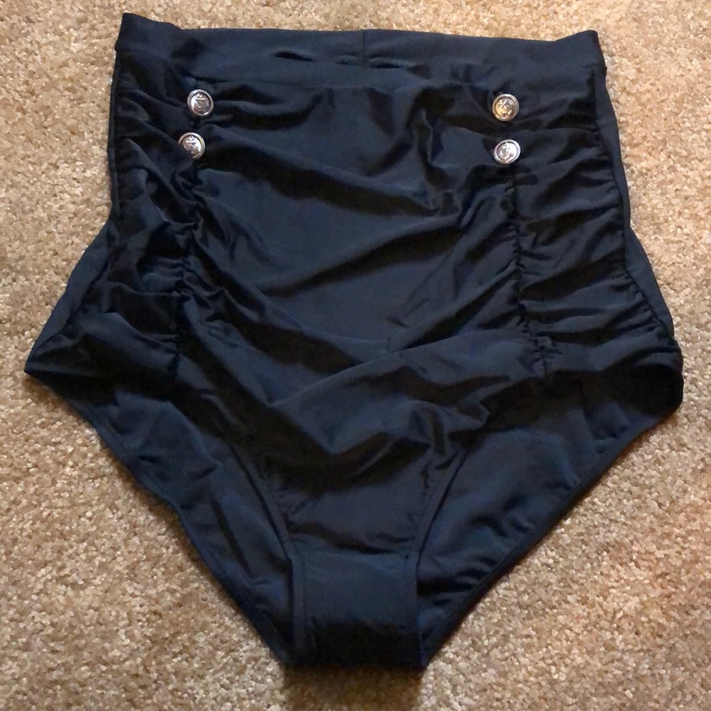 Cocoship high waisted retro pinup bikini BOTTOM